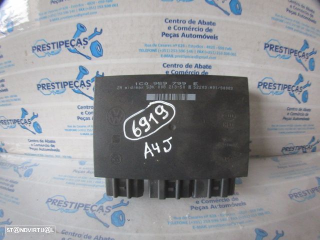 Modulo 1C0959799E 5DK00821350 SEAT LEON  1M 2003 1.9TDI 110CV 5P PRETO Módulo Vidros - 1