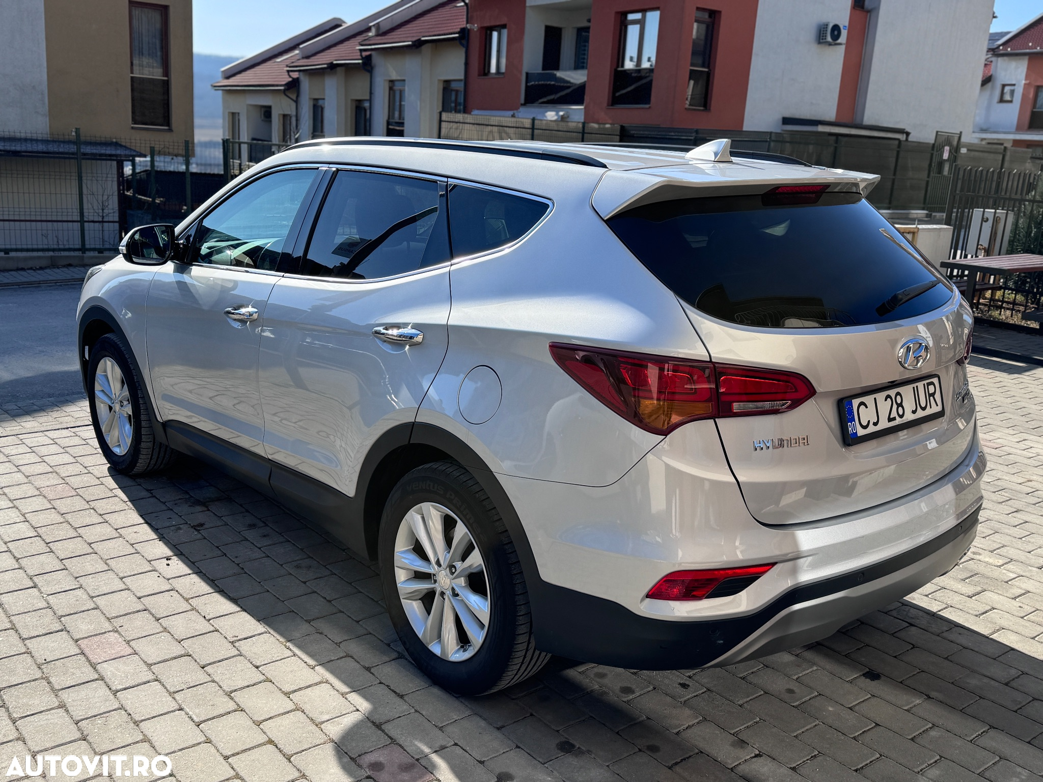 Hyundai Santa Fe blue 2.0 CRDI 4WD Premium - 4