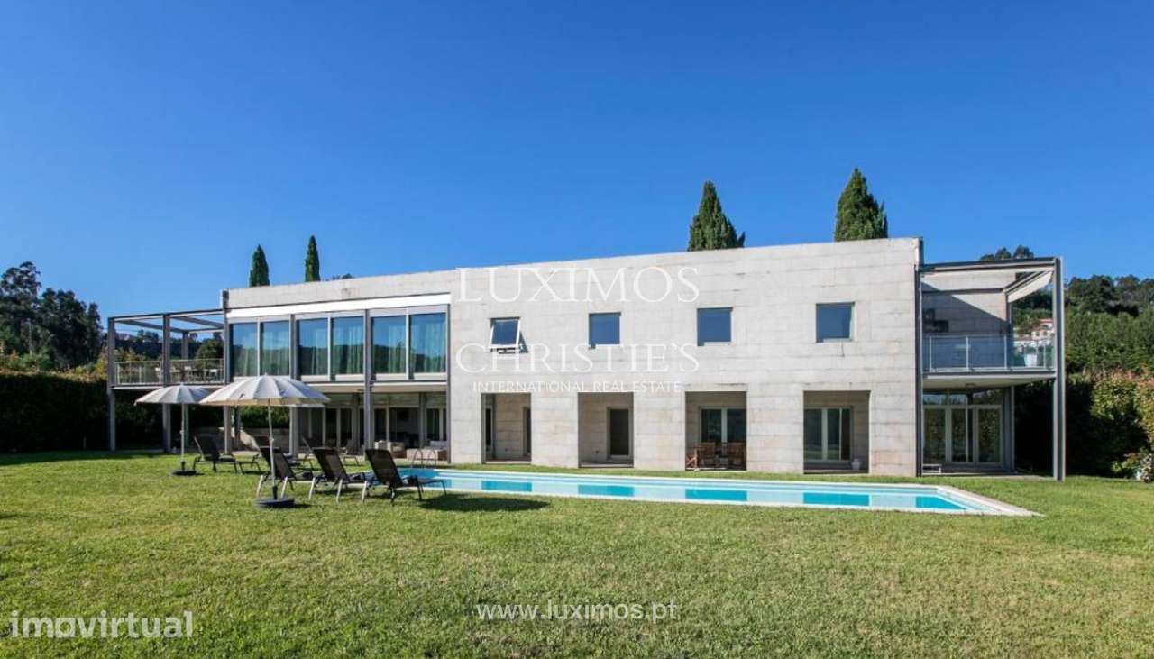 Moradia de luxo moderna com vistas de rio à venda em Penafiel - Grande imagem: 3/25