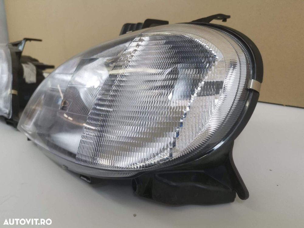 Set Faruri Stanga Dreapta Halogen Mercedes-Benz ML W163 1997 1998 1999 - 9