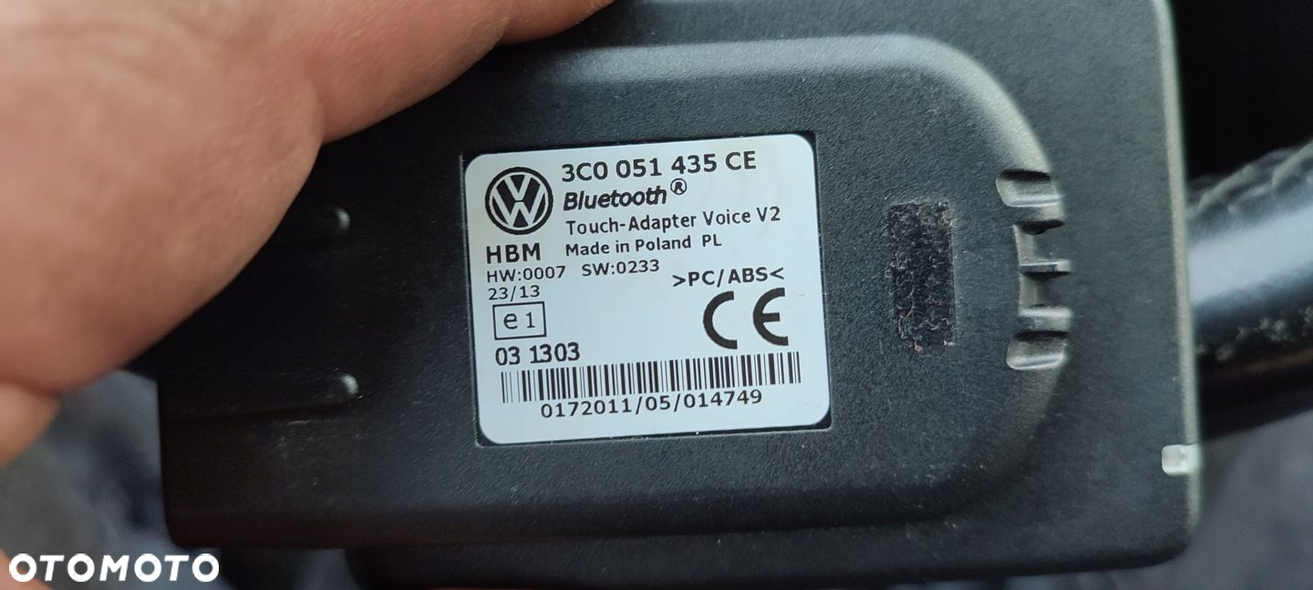 Oryginalny Adapter Volkswagen Vw Bluetooth 3C0051435CE 3C0051435TB BDB. - 6
