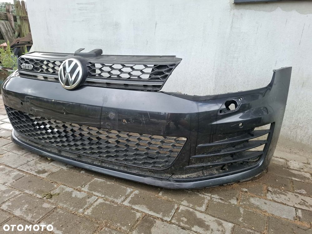 ZDERZAK PRZEDNI PRZÓD VW GOLF VII GTD GRILL - 3