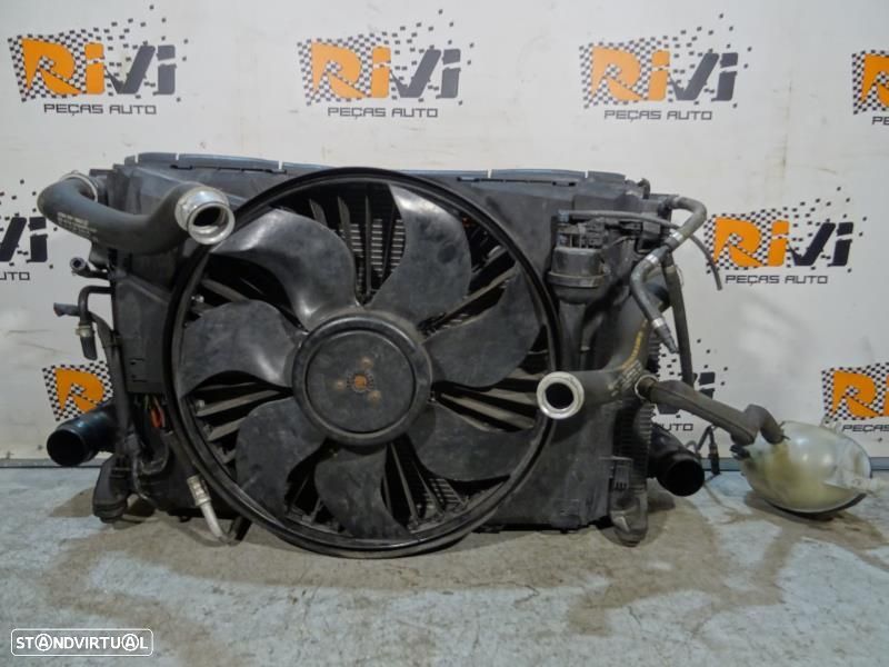 Pack de Radiadores Mercedes E Class W212 CDI - Radiador da Água / AC / IC - Intercooler / Termoventilador / Reservatório de Àgua - 6