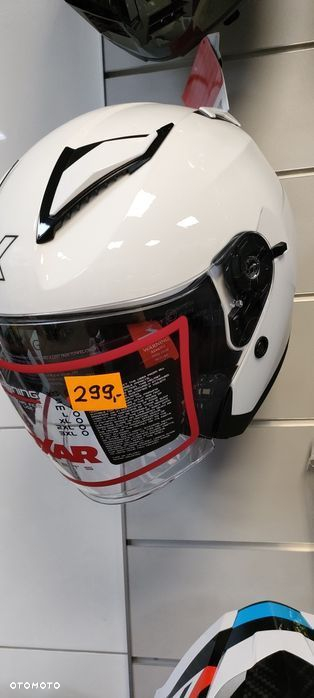 Kask otwarty z szybą, kask na skuter z blendą ECE 22.06 - 6