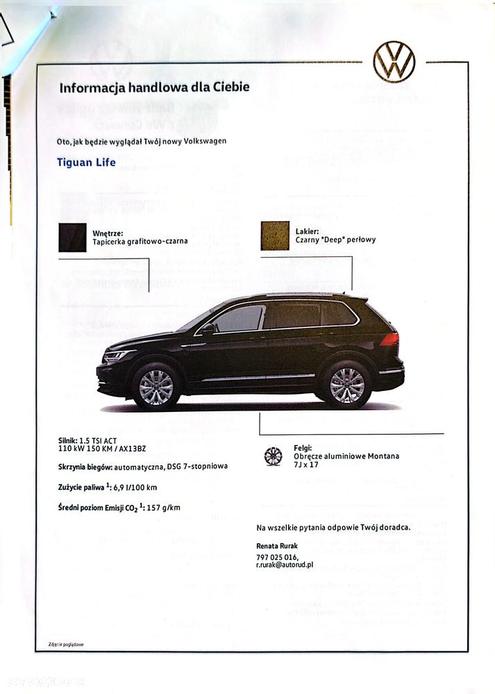 Volkswagen Tiguan 1.5 TSI EVO Life DSG - 30
