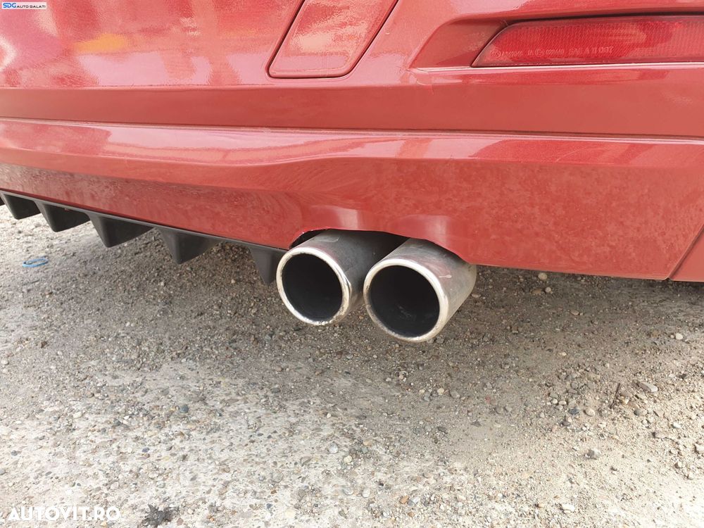 Bara Spoiler Spate cu Locas Senzori Parcare BMW Seria 3 F30 Sedan Berlina NFL Non Facelift 2011 - 2014 Culoare A75 Melbourne Red Metallic [K1132] - 5