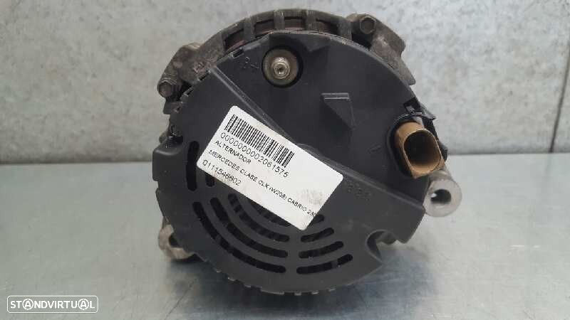 ALTERNADOR MERCEDES-BENZ CLK DESCAPOTAVEL 2000 - 4