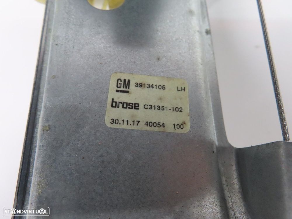Elevador da Porta com Motor Esquerdo/Trás Usado / Original OPEL ASTRA K (B16)/OP... - 5