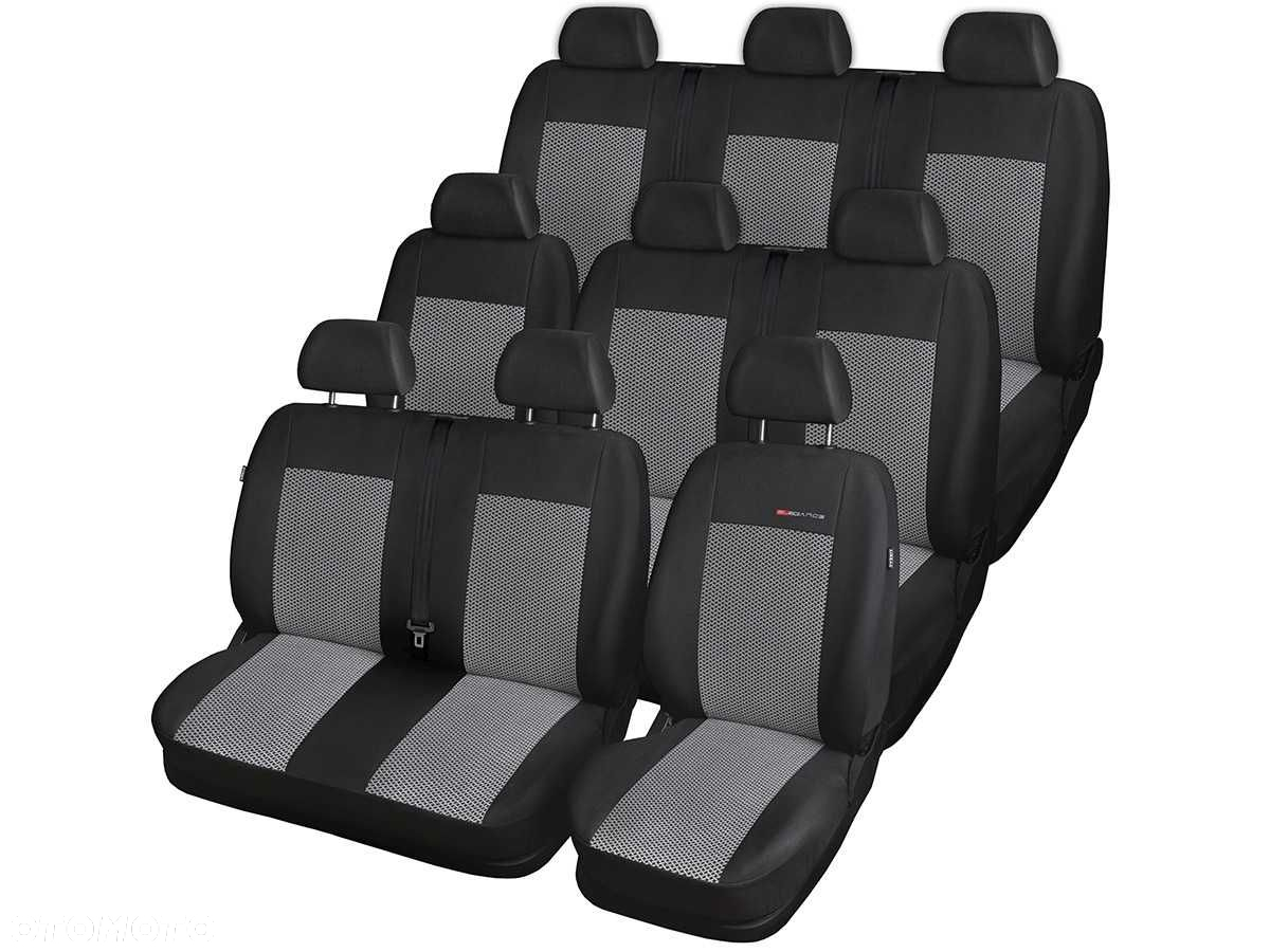 Pokrowce samochodowe na fotele do Ford Transit Custom bus 9os. +2014 r - 2
