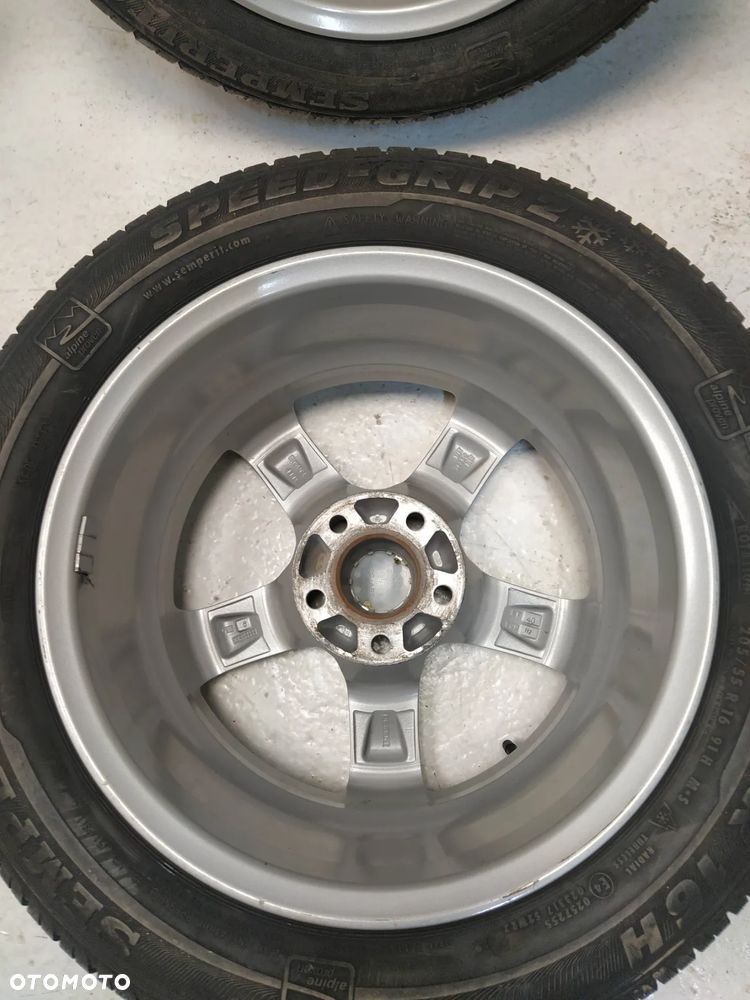 ALFA ROMEO AUDI SEAT SKODA VW 7X16 ORYGINALNE FELGI DEZENT ALUMINIOWE R16 ET40 5X112 OPONY SEMPERIT 205/55 KOŁA - 22