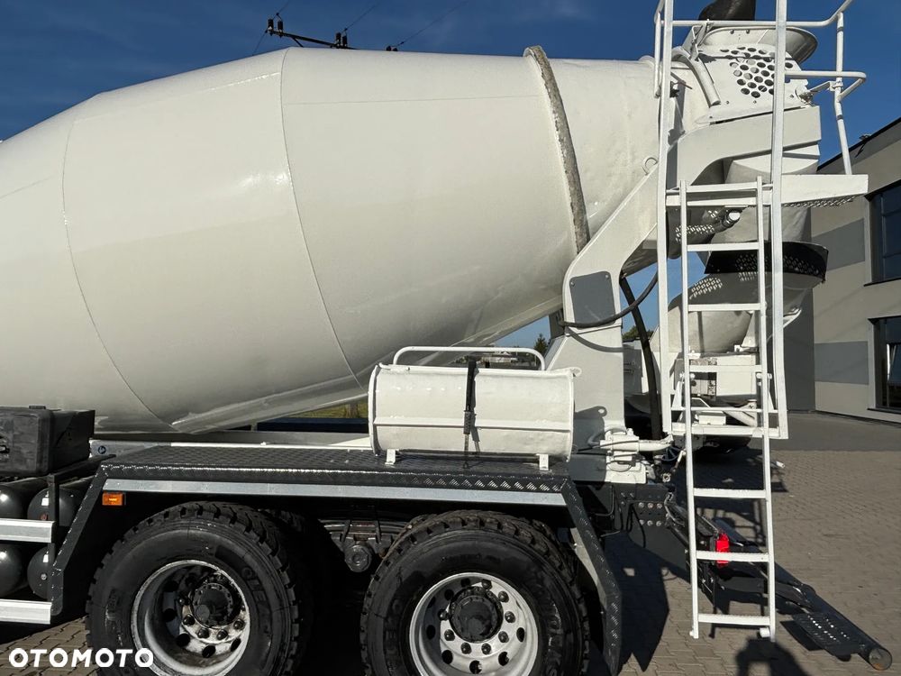 Scania P 410 8x4 betonomieszarka, gruszka , SCHWING STETTER AM 9 , 9m3 , nowe opony , - 13