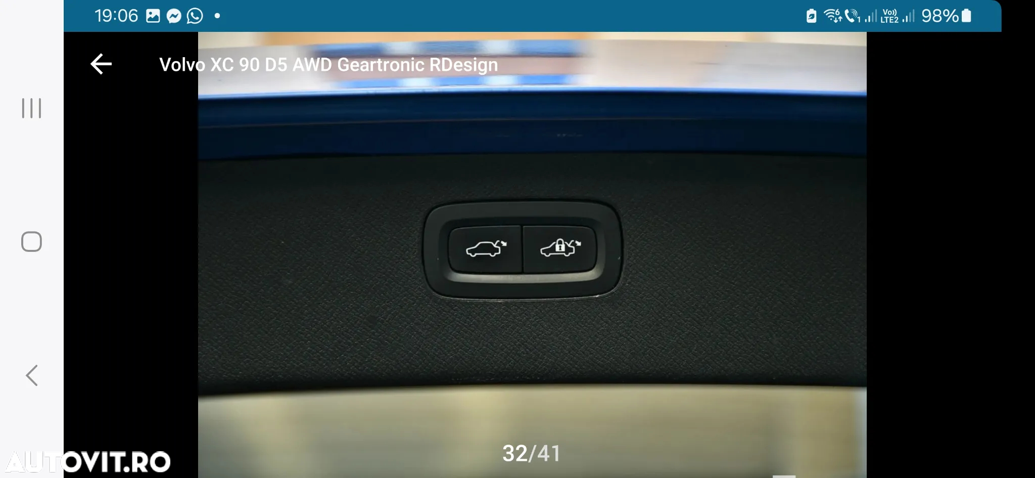 Volvo XC 90 D5 AWD Geartronic RDesign - 15