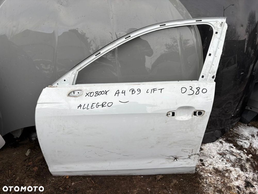 Drzwi Audi A4 B9 Lifting 2019-2024r. Przód Lewy - 1