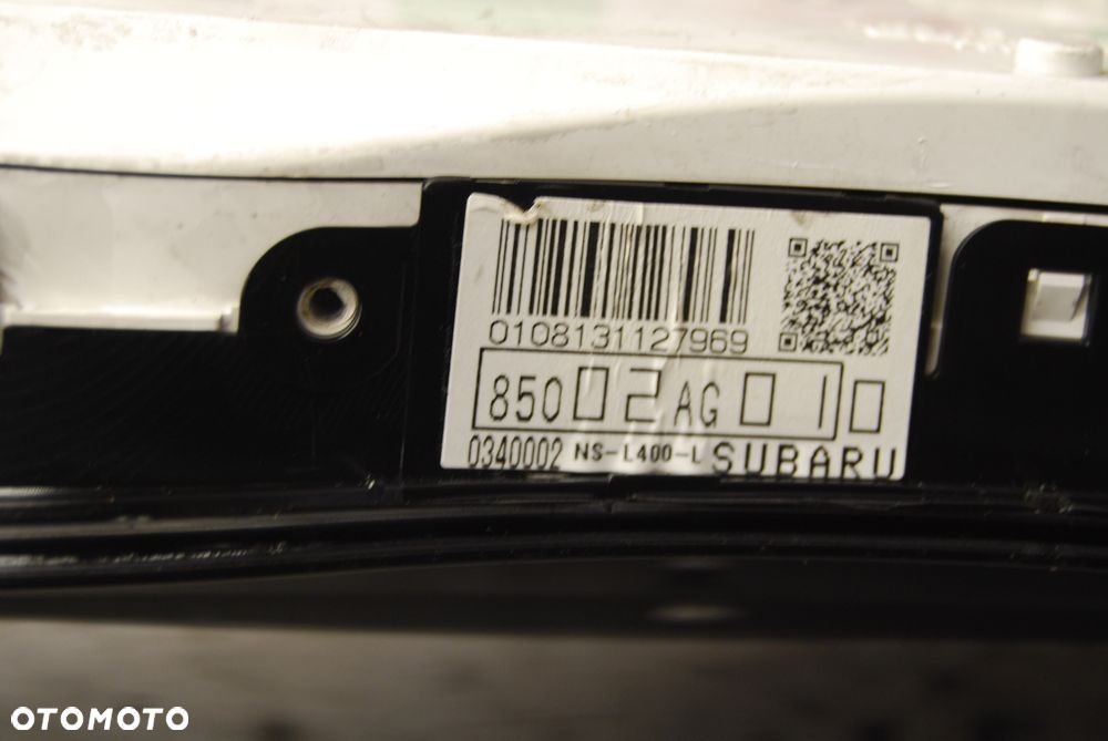 LICZNIK ZEGAR SUBARU LEGACY IV LIFT 2.0 DIESEL 85002AG01 - 4