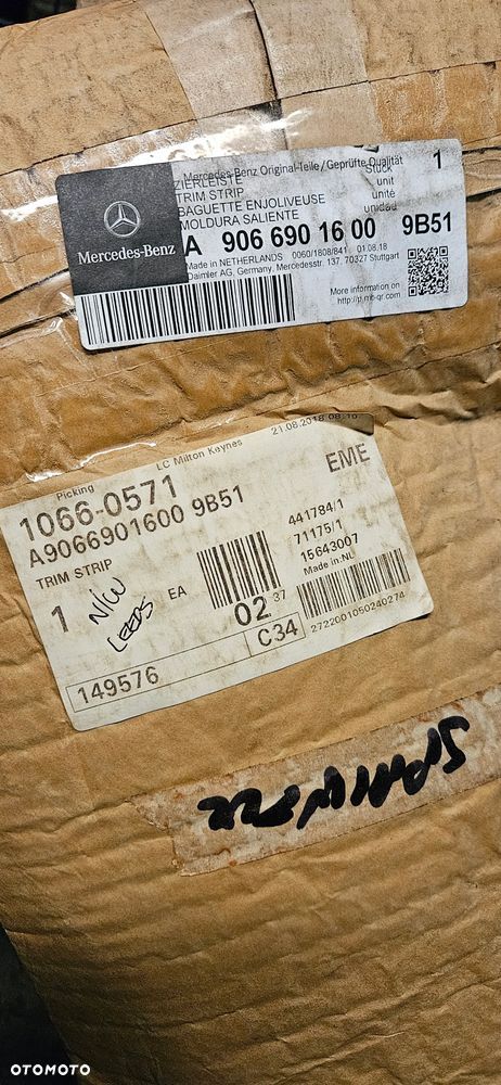LISTWA BOCZNA A9066901600 MERCEDES SPRINTER W906 - 3