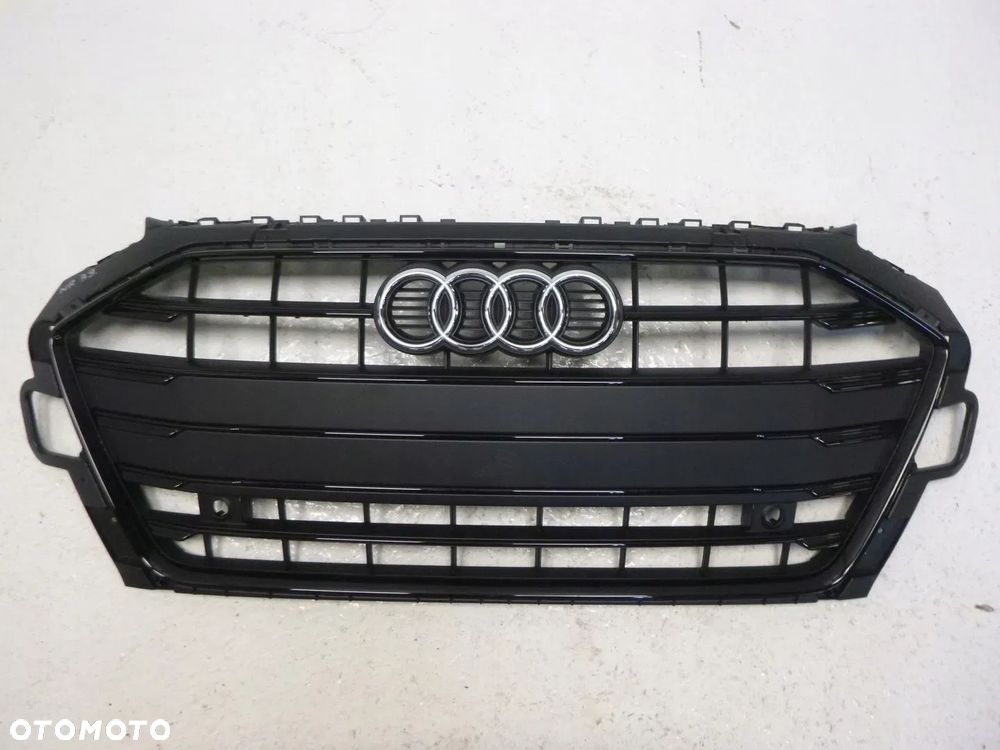 AUDI A4 B9 LIFT GRILL ATRAPA CHŁODNICY ZNACZEK CHROM / CZARNY PDC ORYGINAŁ - 17