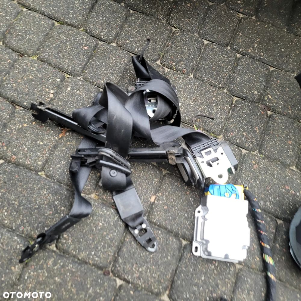 AUDI A6 C6 LIFT DESKA KONSOLA AIRBAG PASY CZARNA SOUL 4 RAMMIENNA KOMPLET - 3
