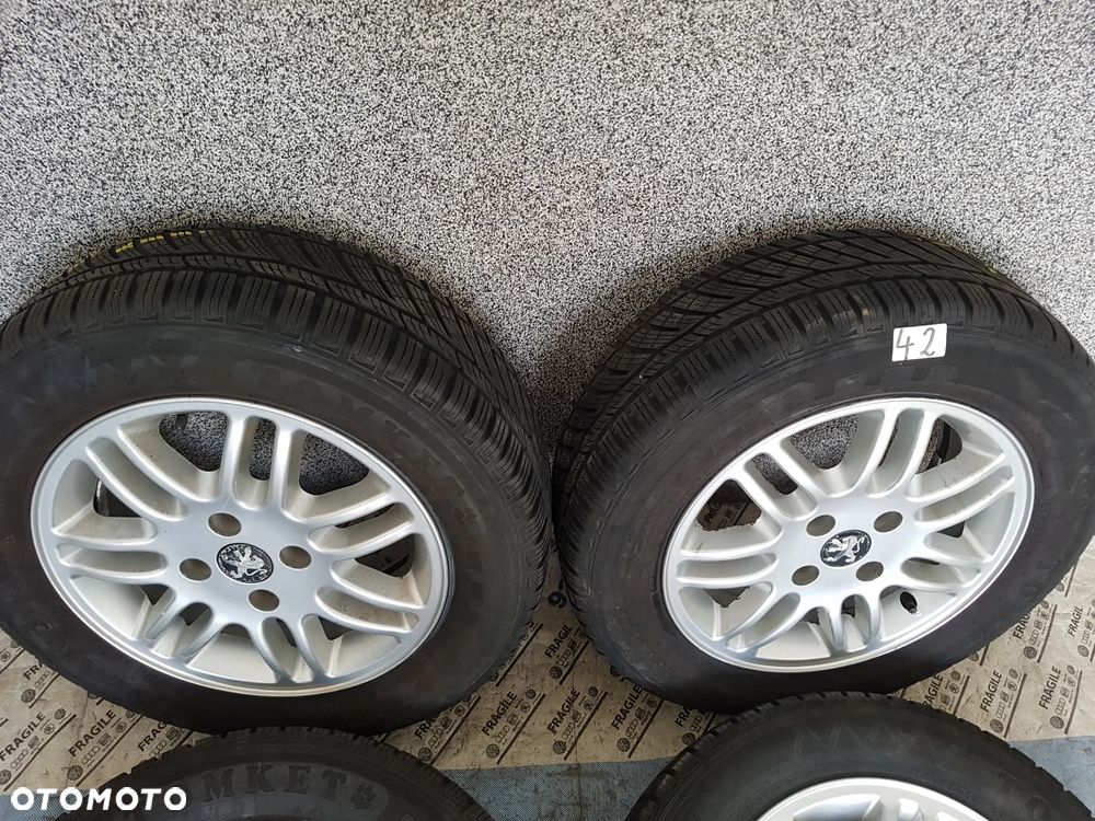 KOŁA CAŁOROCZNE CITROEN C4 BERLINGO PEUGOT 407 PARTNER 4X108 6JX15 195/65R15 - 4