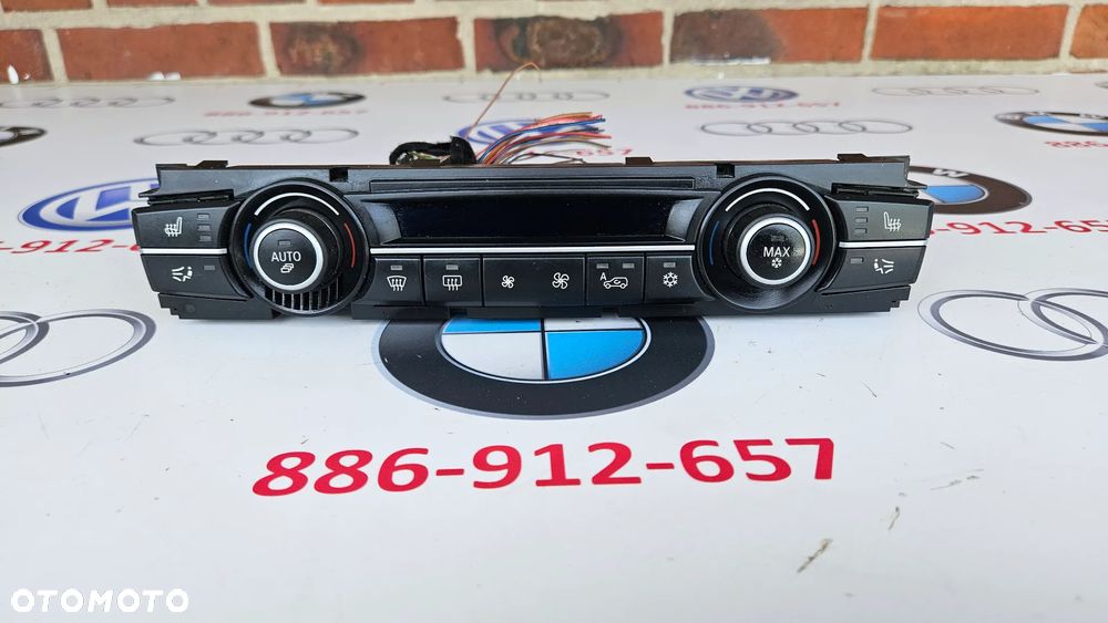 BMW X5 E70 X6 E71 Panel klimatyzacji AC Panel sterowania nawiewem 9178066  ŁADNY EUROPA - 1