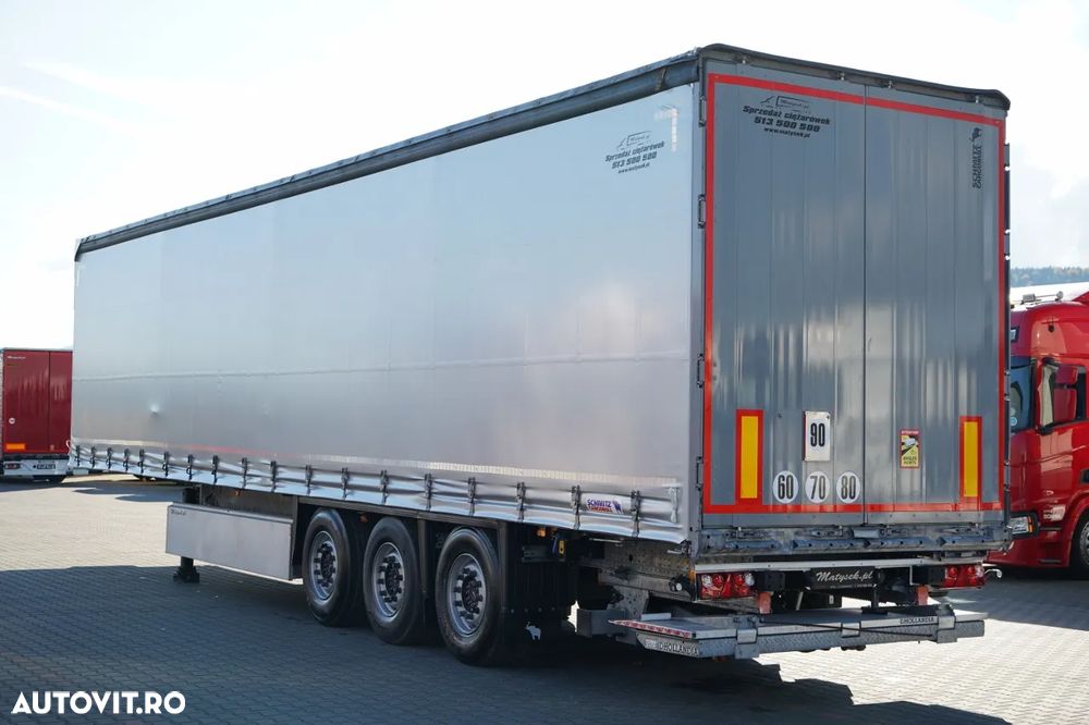 Schmitz Cargobull CORTINĂ / ELEVATOR DE SARCINĂ / 2x AXE DE RIDICARE / COȘ PENTRU PALEȚI - 6