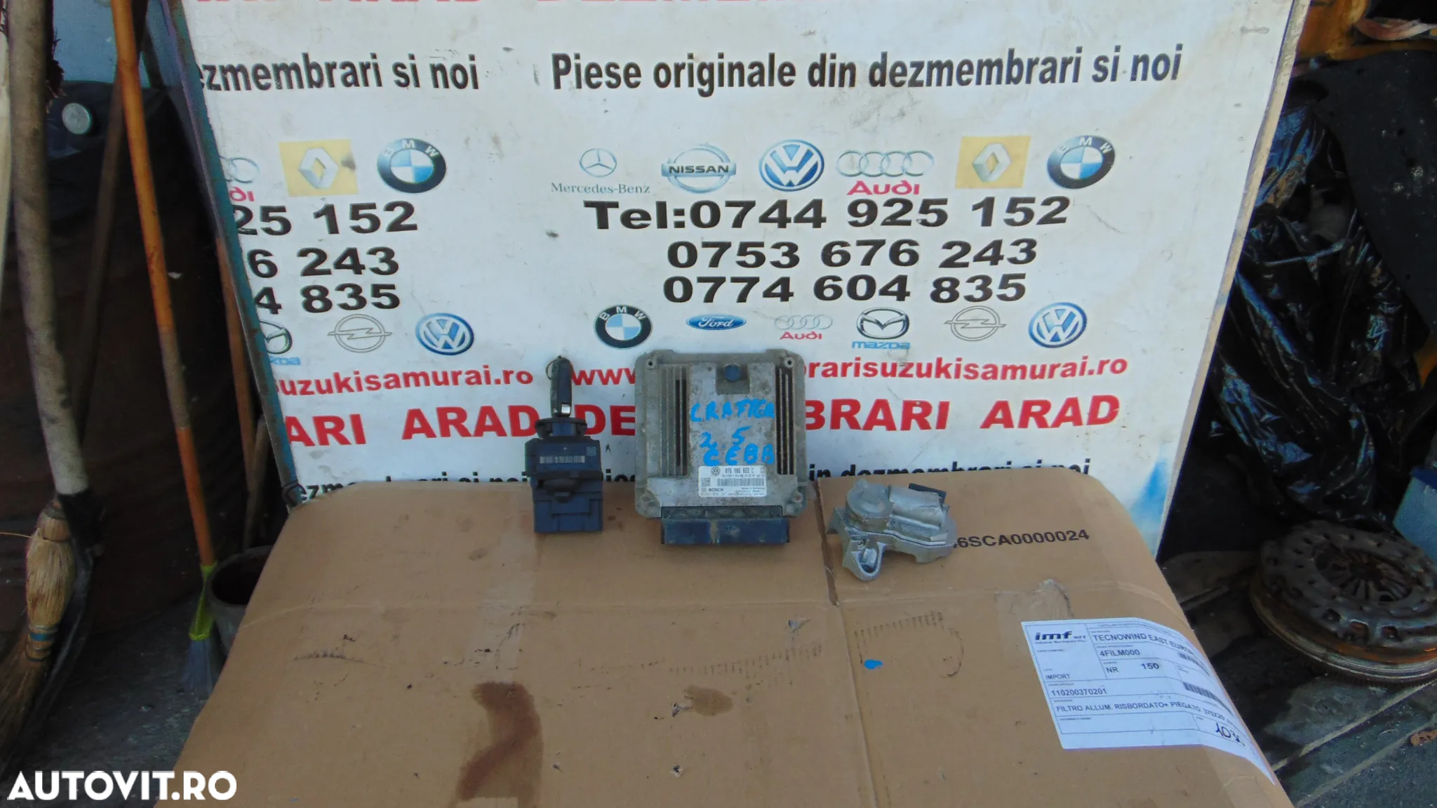 Kit pornire VW Crafter 2.5 ecu cip imobilizator dezmembrez - 9
