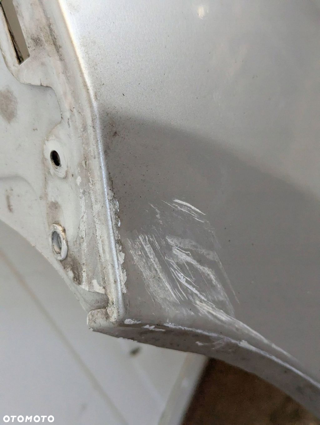 Boxer Jumper Ducato lift 2014-2025 błotnik przód przedni lewy srebrny - 5