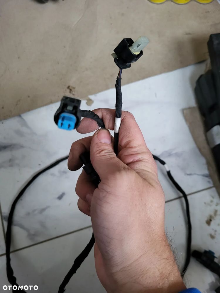 Wiazka instalacji Parktronikow w zderzak Przód GLC W253 253 PDC - 6