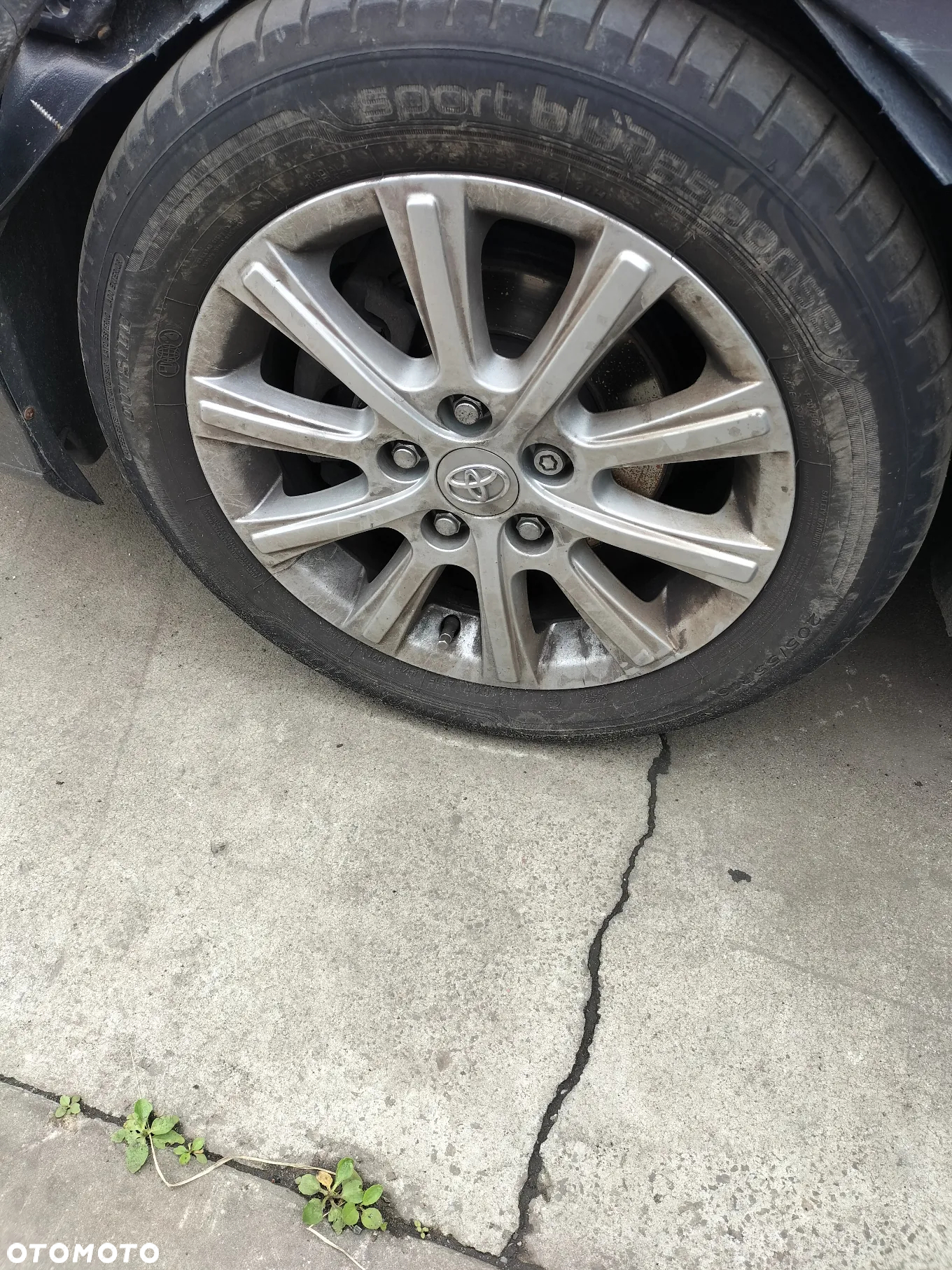 KLAPA BAGAŻNIKA TOYOTA AURIS I LIFT 1.4 D4D 90 KM 1ND-T4 KOD LAK. 1G3 - 13
