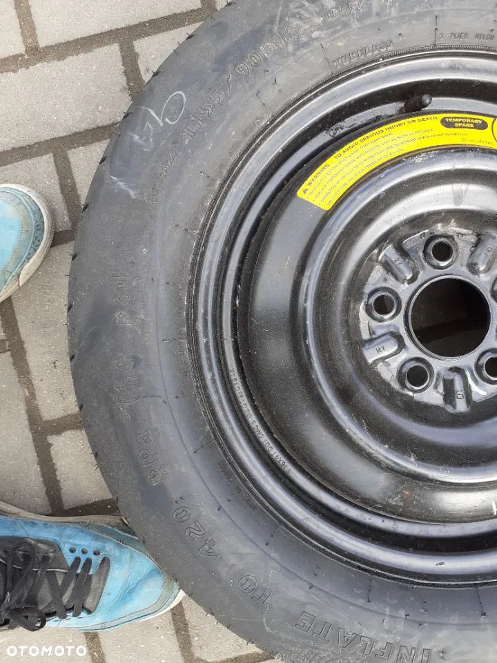 KOŁO DOJAZDOWE ZAPASOWE ZAPASÓWKA DOJAZDÓWKA CHRYSLER - 3
