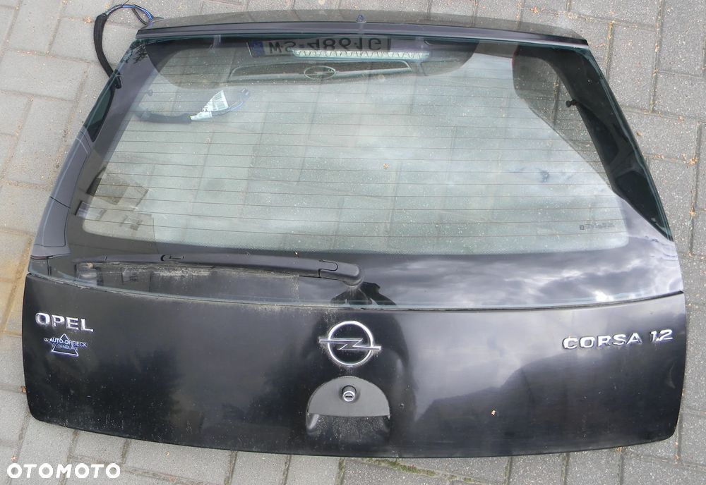 klapa bagażnika tył OPEL CORSA C Z20R - 1