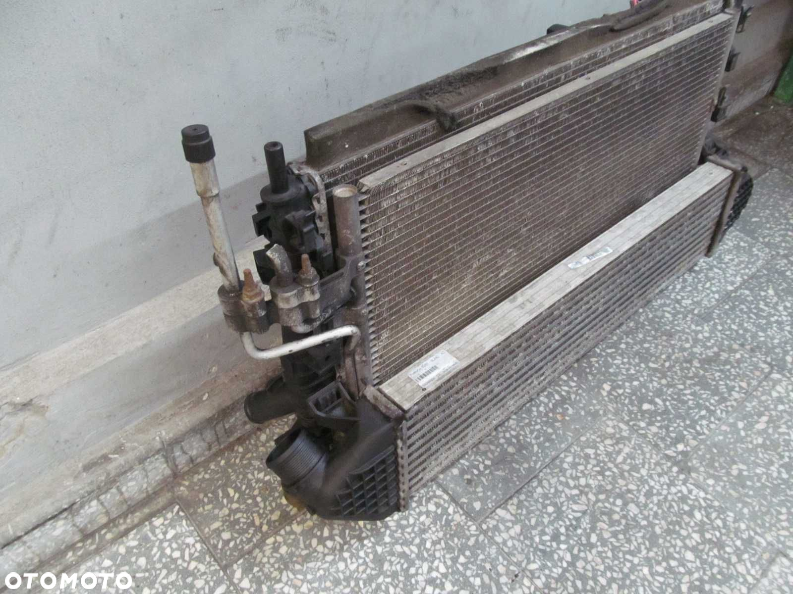 FORD FOCUS MK2 TDCI CHLODNICA WODY INTERCOOLER WENTYLATOR 8V61-9L440-AC 0130307130 1137328558 04-09 - 3