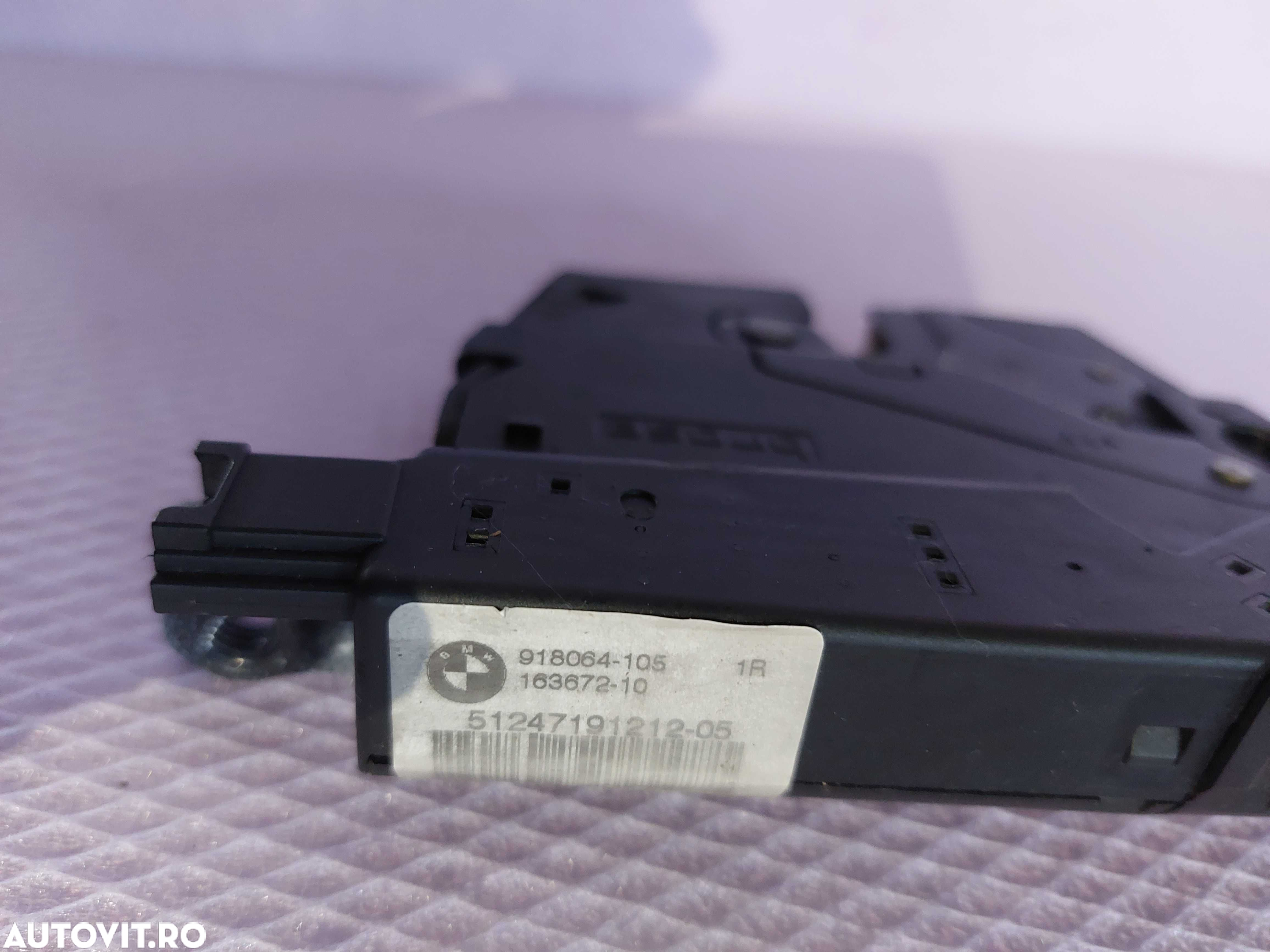 Broasca haion portbagaj BMW E46 E60 E63 E85 E87 E90 F06 F10 F18 F30 - 7