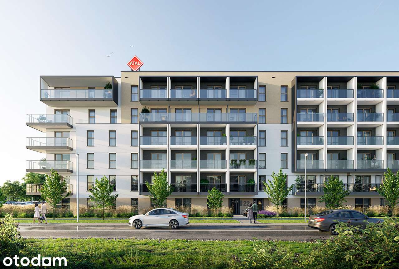 4-pokojowe mieszkanie 73m2 + balkon