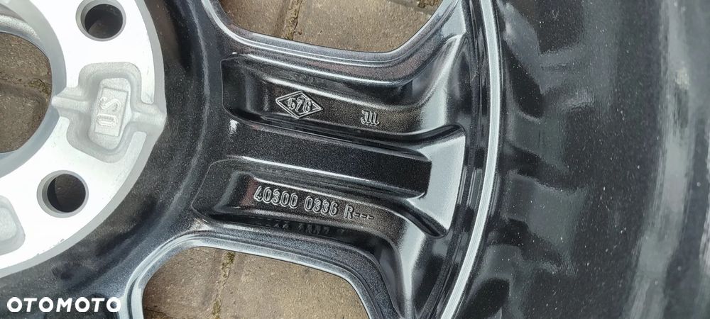 FELGA 403007598R 5x114,3 7Jx19 CALI ET40 RENAULT FUENCE ESPACE KADJAR KOLEOS LAGUNA III MEGANE 3/4 SCENIC III IV TALLSMAM KOMPLET - 12