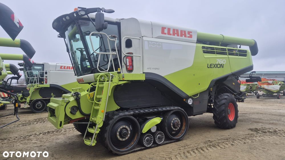 Claas Lexion 760TT z hederem - 15