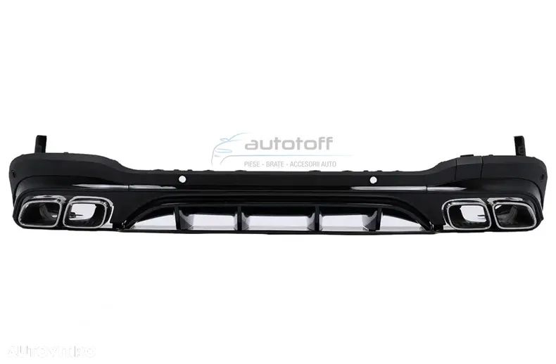 Difuzor bara spate pentru GLC X253 SUV (2020+) 63 AMG Design - 1
