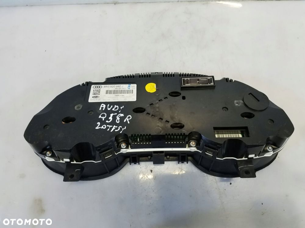 licznik zegary audi q5 8r 2.0 tfsi 8r0920980j - 4