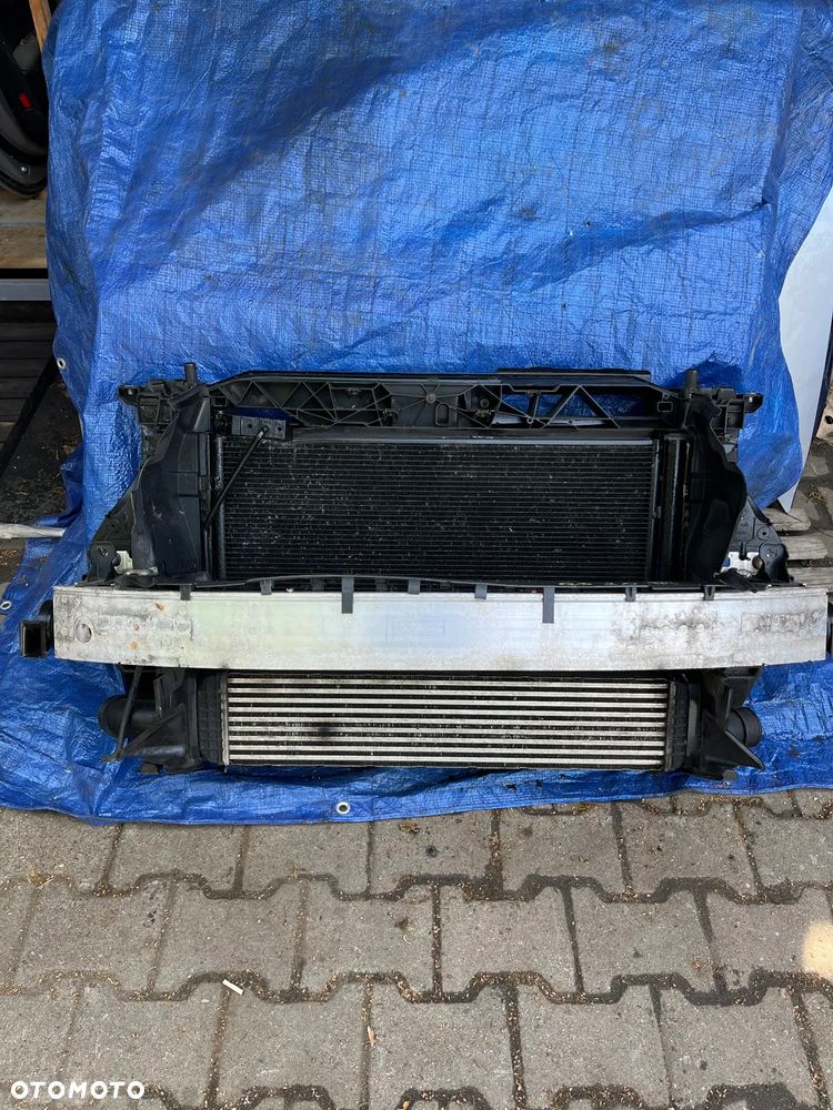 KOMPLETNY PAS PRZEDNI  AUDI Q3 LIFT 2.0 TDI Q3 8U LIFT WZMOCNIENIE - 1