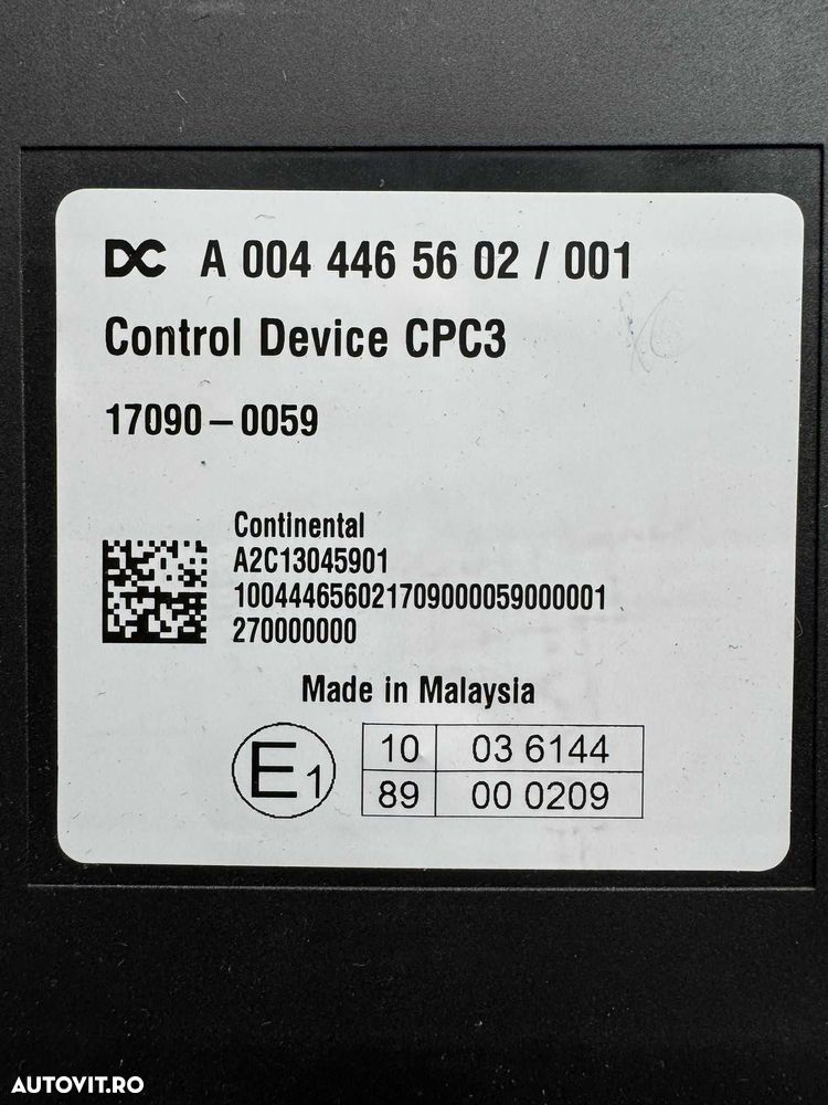 Calculator CPC3 Mercedes Actros MP4 A0044465602/001 NOU!!! - 2