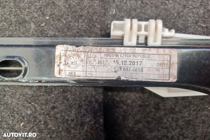 Macara geam fata stanga electrica 6V0837461B 6V0837461B Skoda Fabia N - 3
