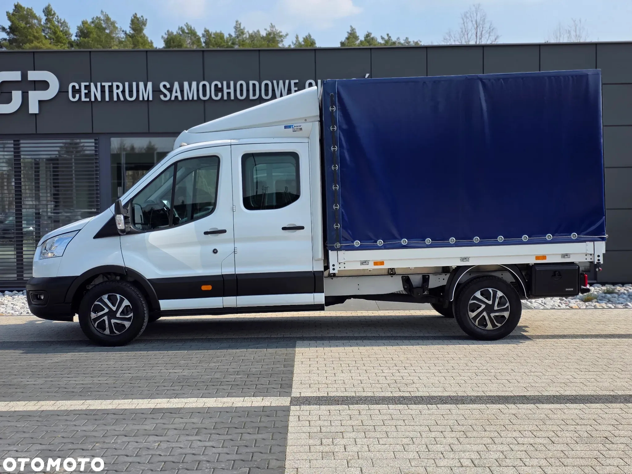 Ford Transit DOKA Dubel Kabina 350 2.0 EcoBlue 7 Osobowy BEZWYPADKOWY  z Polskiego Salonu SERWISOWANY Bardzo ładny Egzemplarz , Pełna Faktura Vat 23% - 10
