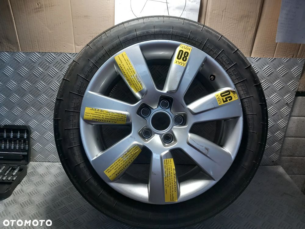 AUDI A6 C6 ALLROAD KOŁO DOJAZDOWE ZAPASOWE 205/60-17 5X112 - 9
