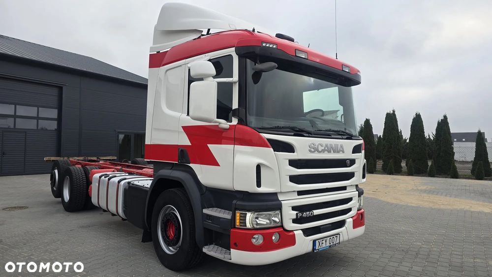 Scania P450 Euro 6 6x2 do zabudowy full air super stan mleko beczka laweta - 18