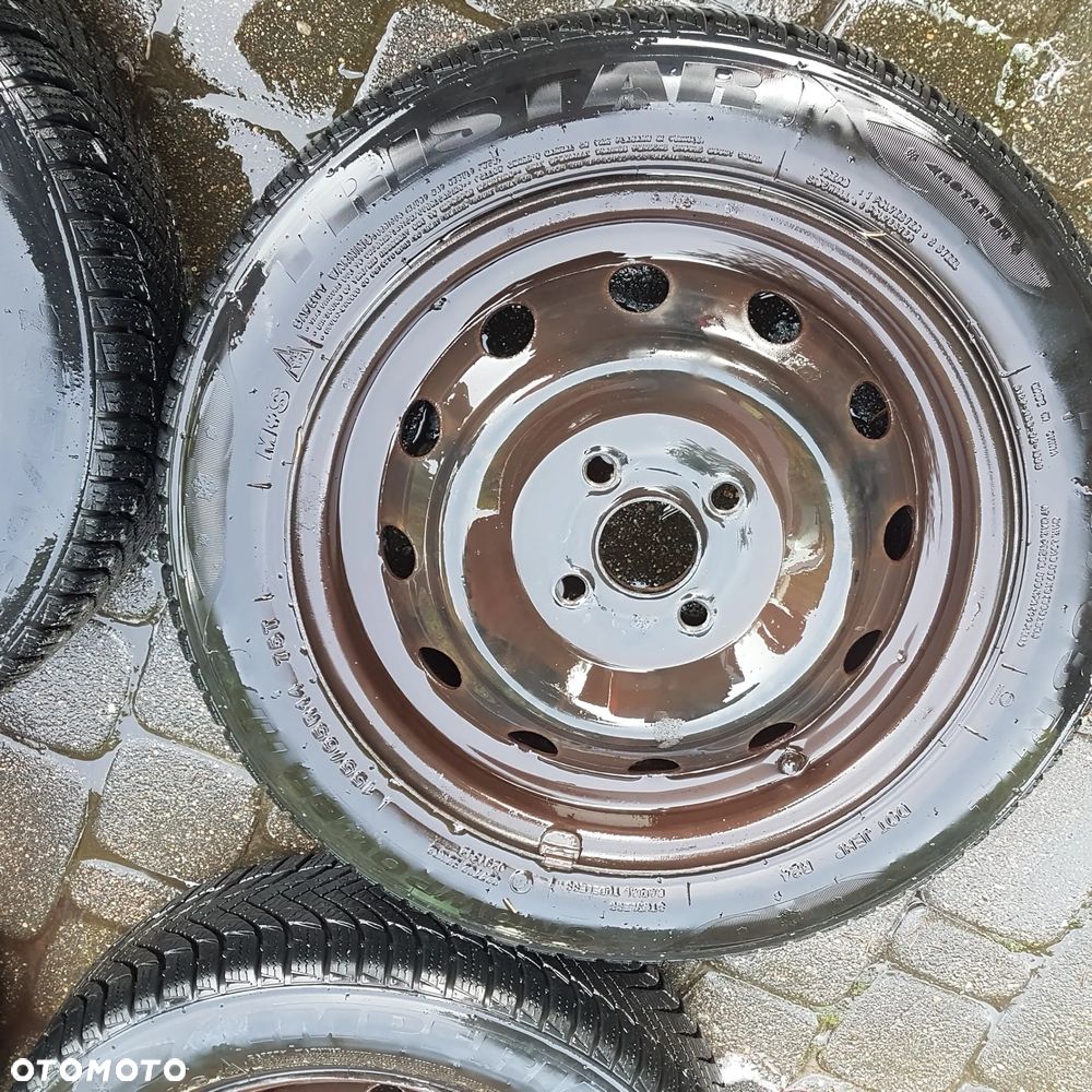 Koła felgi felga koło opony zimowe 155/65/14 4×100  5.5J piasta 54.1mm pasuja do Hyundai i10 i20 Accent Getz Kia Rio Picanto Toyota Yaris Suzuki Baleno Mazda Demio 323 - 7