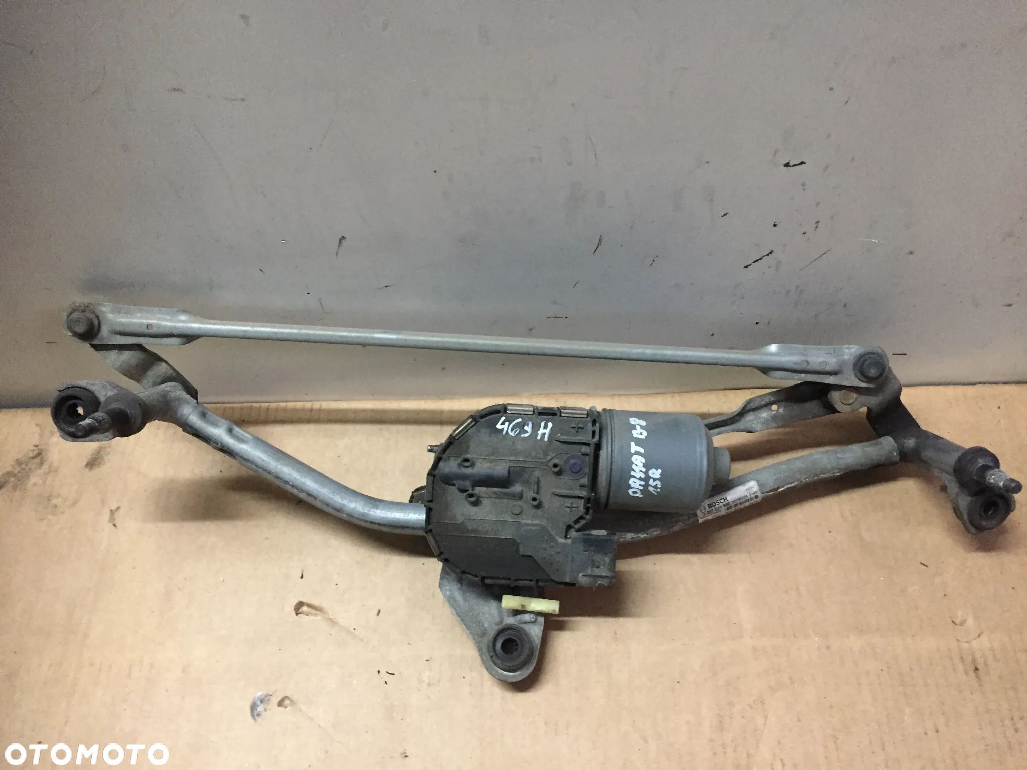 VW PASSAT B8 15R MECHANIZM WYCIERACZEK 3G1955023C - 1