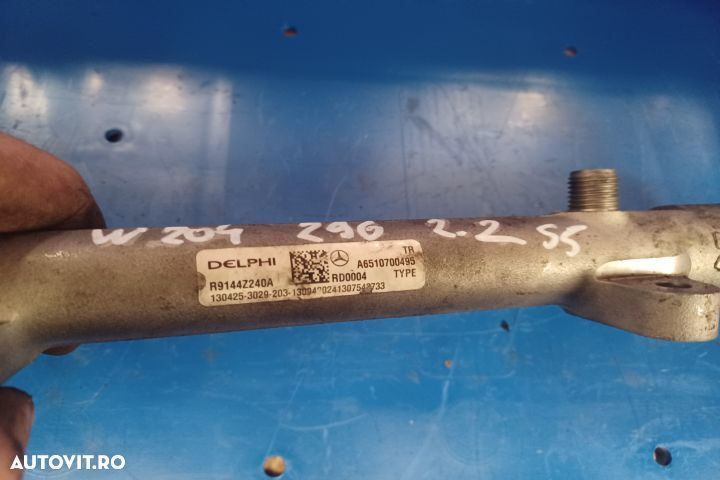 Rampa injectoare R9144Z240A A6510700495 MX1253 Mercedes-Benz C-Class - 3