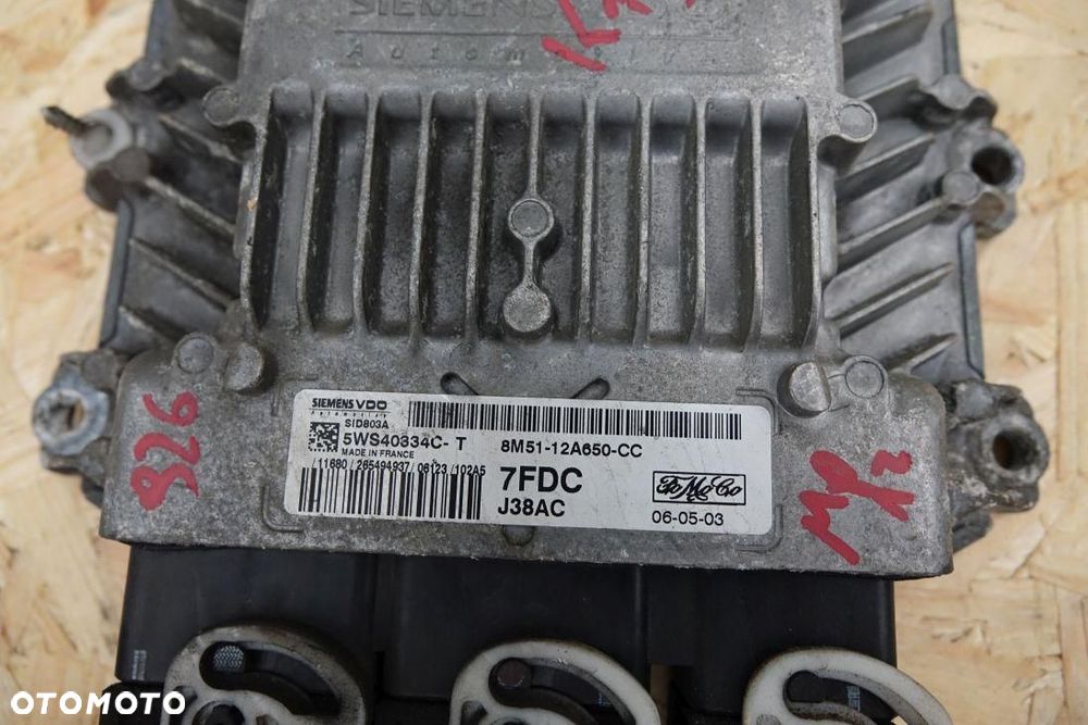 STEROWNIK SILNIKA ECU KOMPUTER FORD FOCUS II MK2 2.0 TDC  8M51-12A650-CC - 2
