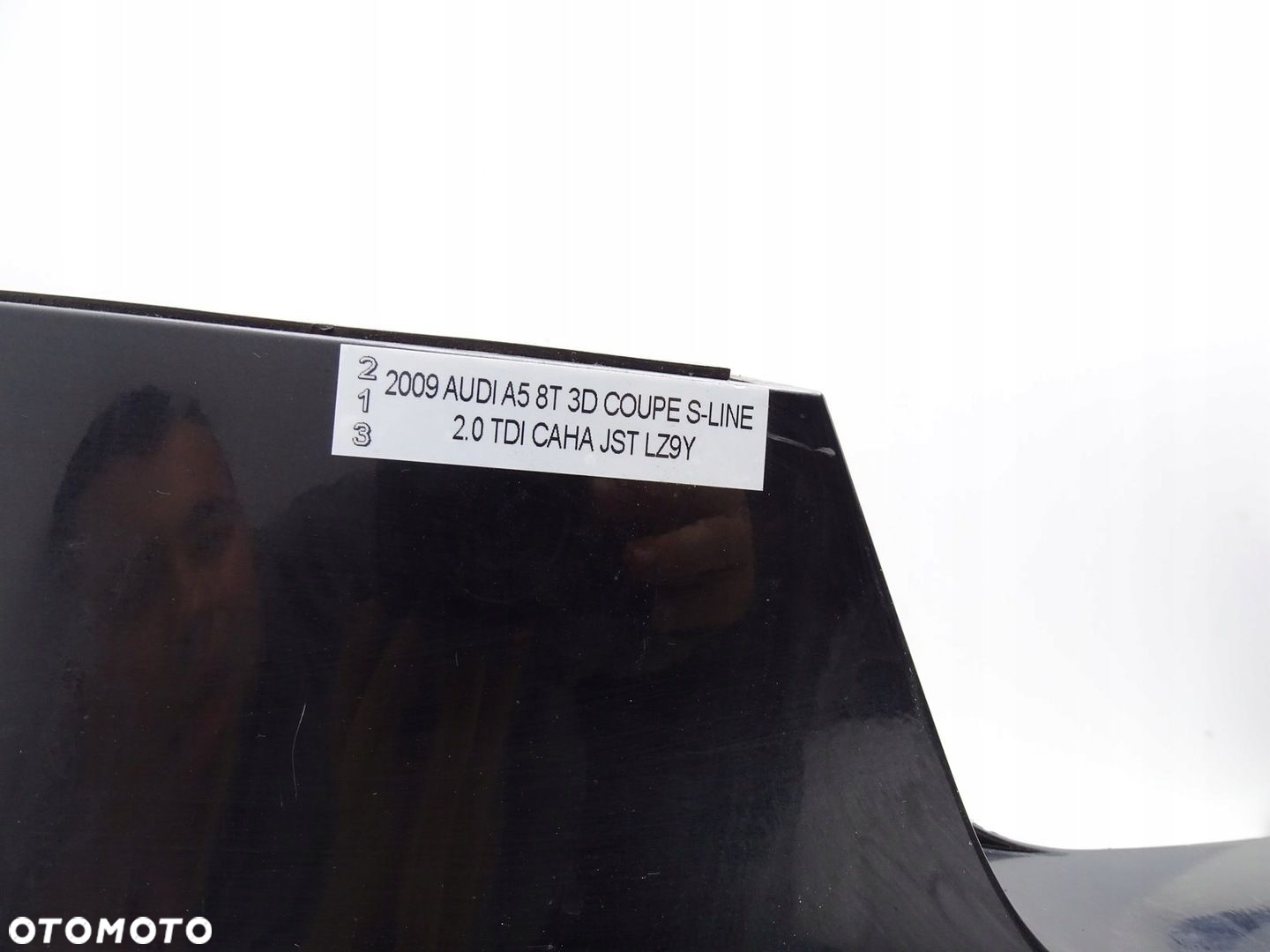 ZDERZAK TYŁ TYLNY AUDI A5 8T B8 COUPE S-LINE LZ9Y - 16