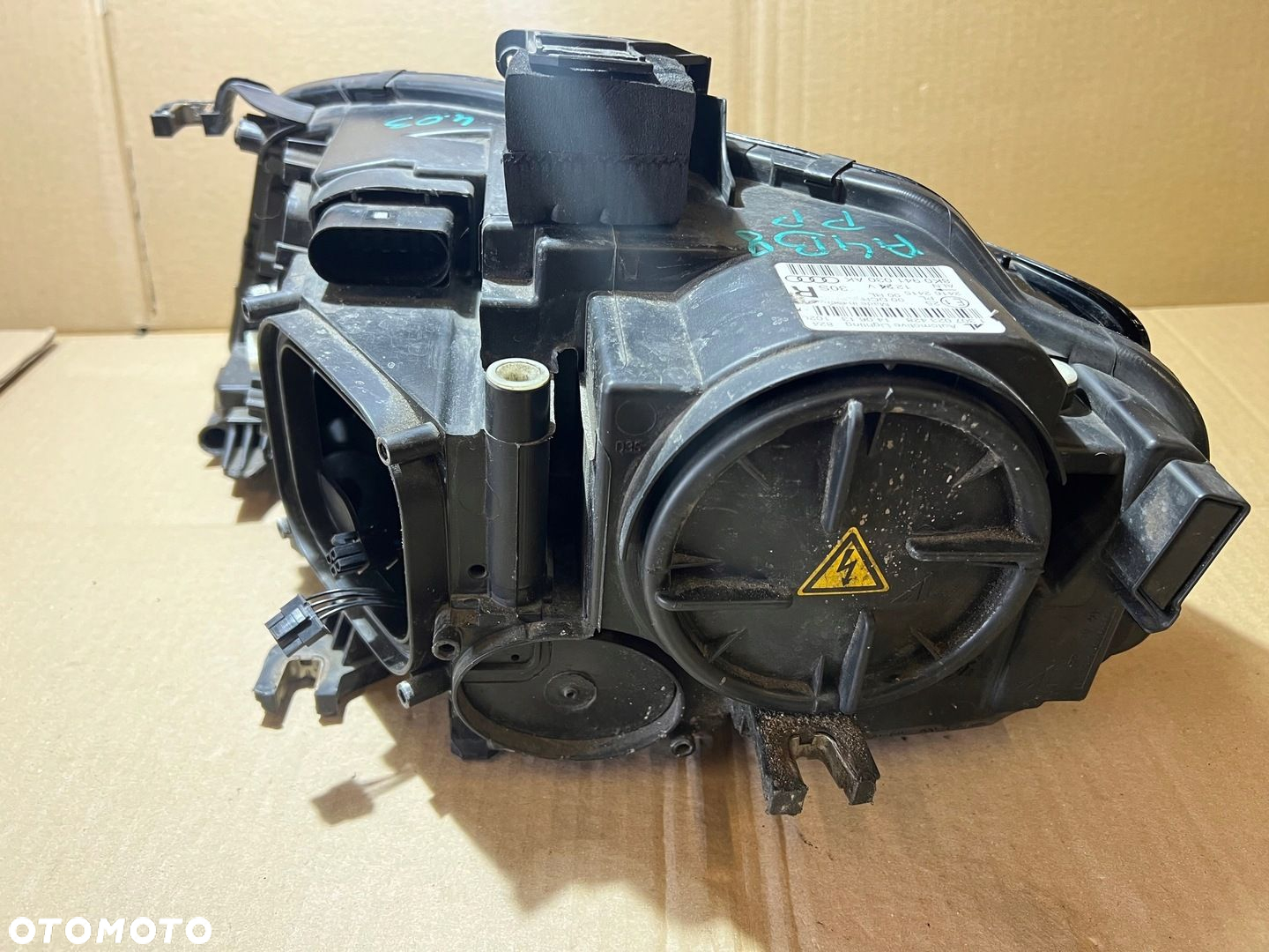 AUDI A4 B8 LAMPA XENON PRAWY PRZÓD PRAWA PRZEDNIA LED - 9
