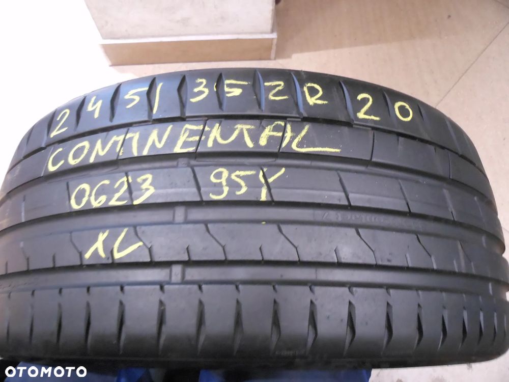 opona pojedyńcza 245/35r20 continental sport contact 7 7mm lato - 1